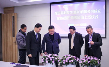 官宣 | 坂田花彩園藝（嘉興）有限公司成立，桑蓓斯新品首發(fā)上線！